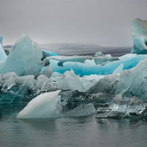 Photographie – Islande – Blue ice mint Jökulsárlón