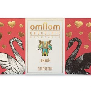 Chocolat blanc – Réglisse et Framboise – Collection Love – Omnom
